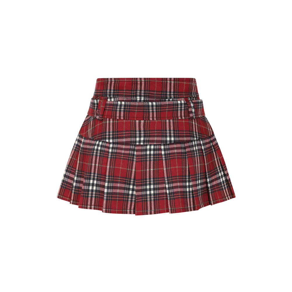 Banned - Just A Girl Kurzer rock - Bordeauxrot